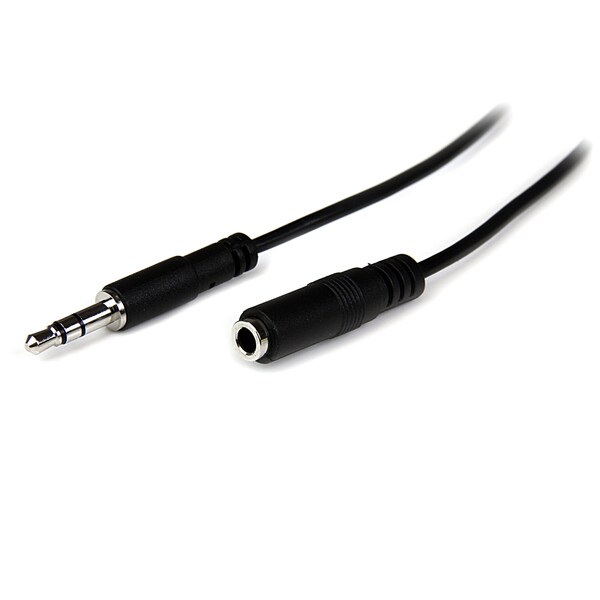 1 Meter Slim Headphone Extension Cable / Cord MU1MMFS Zoro